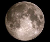 รูปร่างลักษณะของดวงจันทร์บนฟ้า