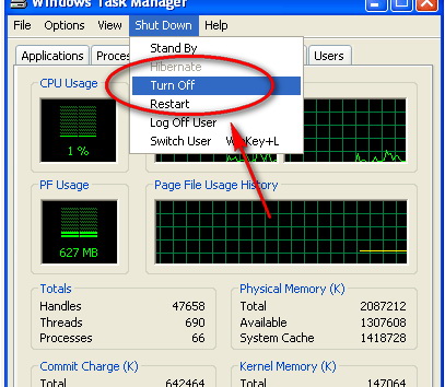 วิธีการปิดเครื่อง shutdown วินโดวส์อย่างไวไม่เกิน 5 วินาที 