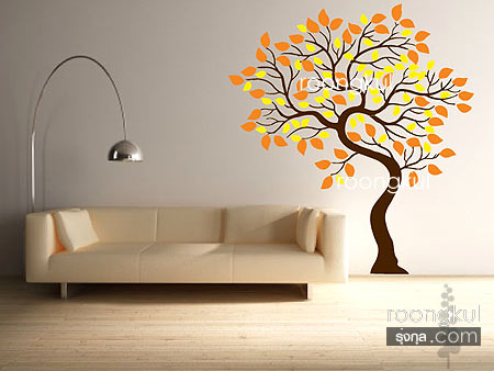 เทรนด์ใหม่ แต่บ้านสวยด้วย wall stickers 