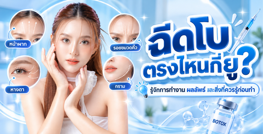 ฉีดโบตรงไหนกี่ยู? รู้จักการทำงาน ผลลัพธ์ และสิ่งที่ควรรู้ก่อนทำ