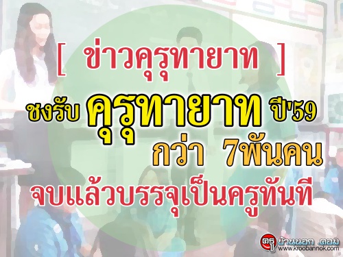 [ Ǥطҷ ] Ѻطҷ 59  7ѹ Ǻè繤ٷѹ