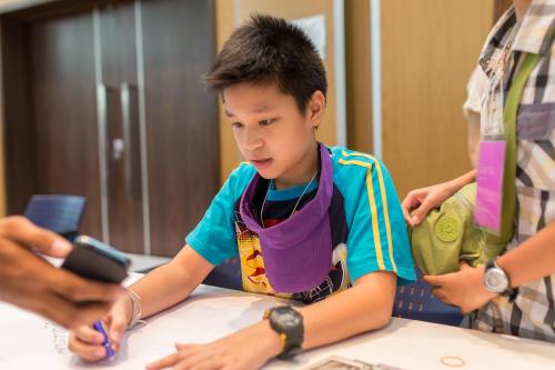 บรรยากาศความสนุกสนานของน้อง ๆ ในกิจกรรม Cubic Supe